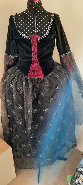 Vestido Época Teatro Mujer Talla S/M