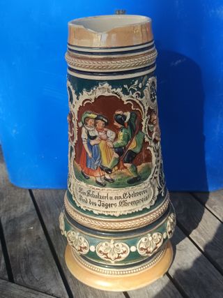 Jarra Cerveza Alemana Antigua