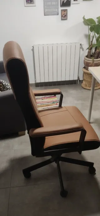 Silla de escritorio piel sintética