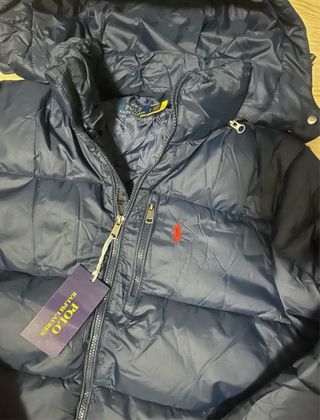 Abrigo Ralph Lauren Azul Marino