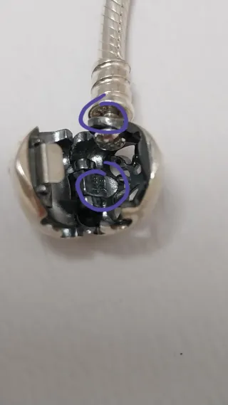 Pulsera Pandora Árbol de la Vida. Talla 19 cm.