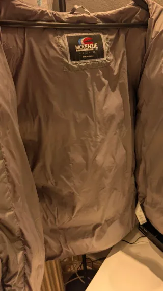 Cazadora de plumas MCKINLEY gris