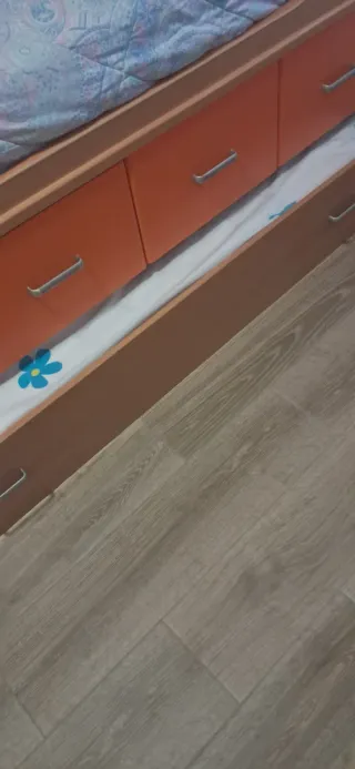 Cama nido con cajones amplios