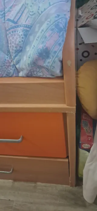 Cama nido con cajones amplios