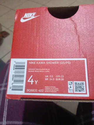 Chanclas Nike Azul Marino Talla 36 Nuevas