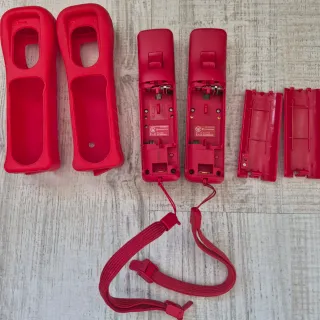 Mandos Originales Wii WiiU Rojos