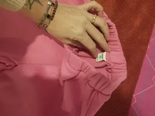 2 Tute bambina rosa cuori