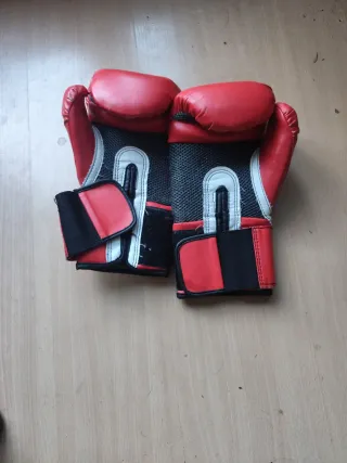 Guantes Boxeo Everlast 12oz Rojos