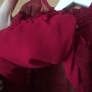 Blusa top efecto plumas Zara