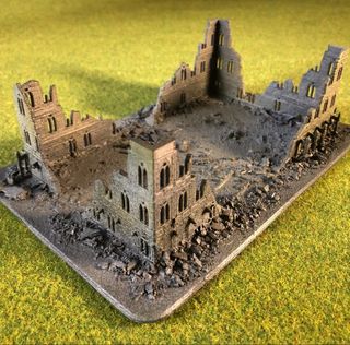 Ruinas Basílica Wargames Escenario