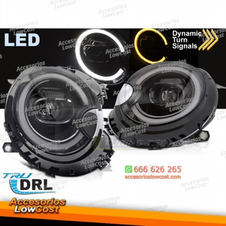 FAROS COMPLETAMENTE LED para BMW MINI (COOPER) 06