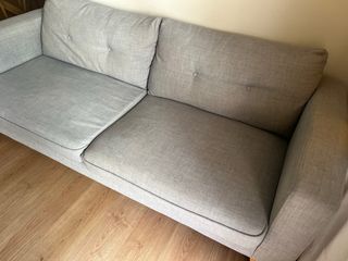 Sofá gris Maisons du Monde