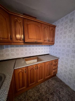 Cocina modular de madera