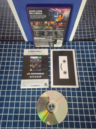 XBOX360 DANCE CENTRAL KINECT ORIGINAL COMPLETO