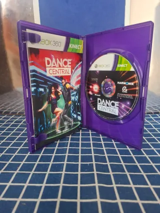 XBOX360 DANCE CENTRAL KINECT ORIGINAL COMPLETO