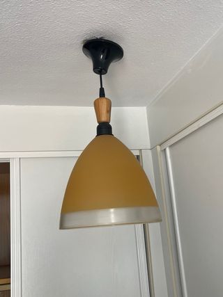 Lámpara colgante tiffany hecha a mano