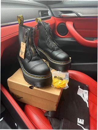 Botas Dr. Martens Plataforma Negra Talla 37