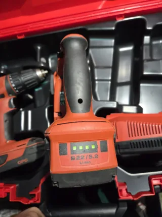 Martillo Hilti TE 4-A22 + Taladro