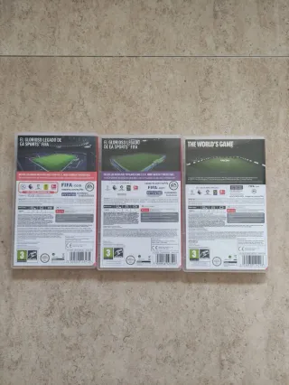Lote FIFA 20, 21 y 23 Nintendo Switch