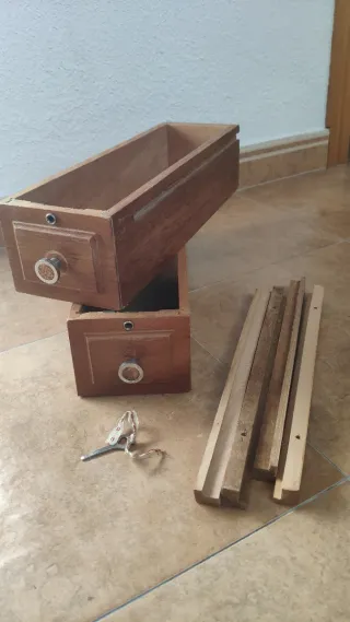 CAJON DE MAQUINA DE COSER ANTIGUA ALFA