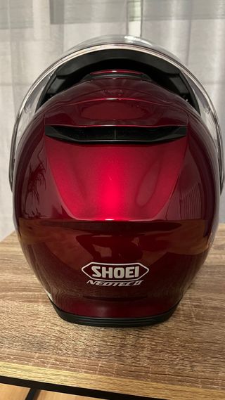 Casco SHOEI Rojo Metalizado