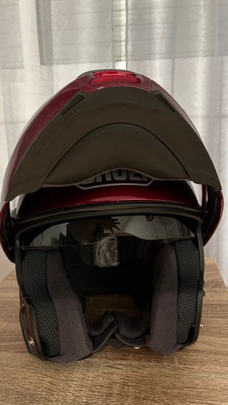 Casco SHOEI Rojo Metalizado