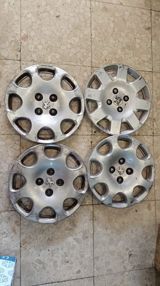 Tapacubos Peugeot (Set de 4)