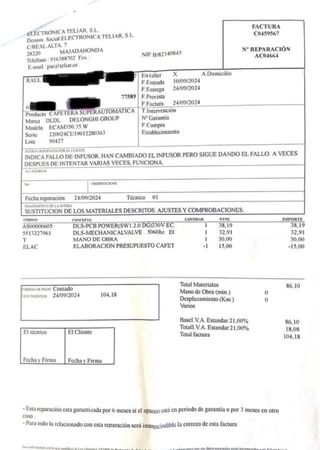 Cafetera Superautomática DeLonghi Dinámica