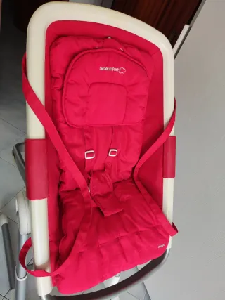 Seggiolino pappa con tavolino e sdraietta Bébé Com