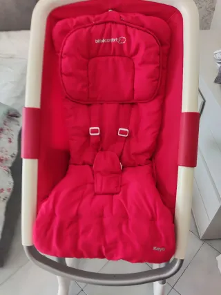 Seggiolino pappa con tavolino e sdraietta Bébé Com