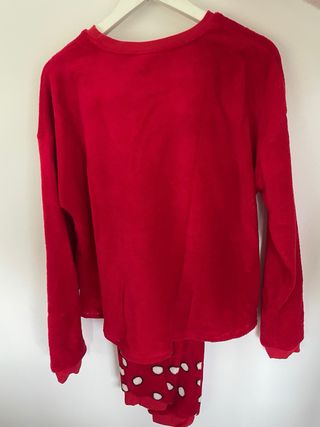 Pijama Minnie Mouse Rojo y Blanco