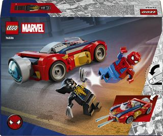 LEGO Marvel Coche Spider-Man y Lobezno