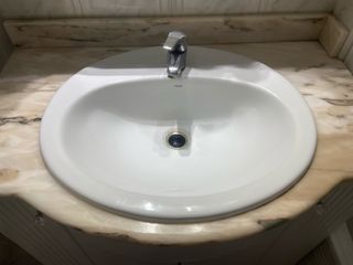 Encimera de mármol para baño