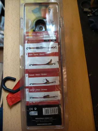 Carraca de sujeción retráctil PONSA