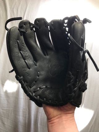 Antiguedad Guante de Béisbol años 80 Todo Cuero