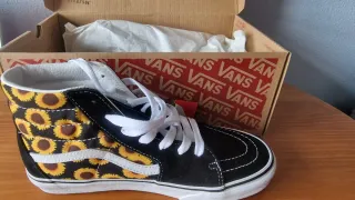 Zapatillas Vans Talla 37 Estampadas Nuevas