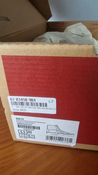 Zapatillas Vans Talla 37 Estampadas Nuevas