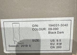 Botas de ante negras