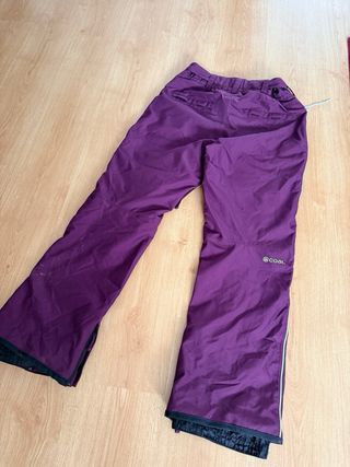 Pantalón Snowboard Morado Talla L Marca Coal