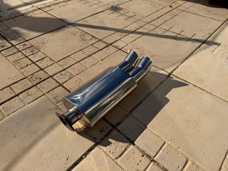 Silencioso Trasero DTM Doble Salida