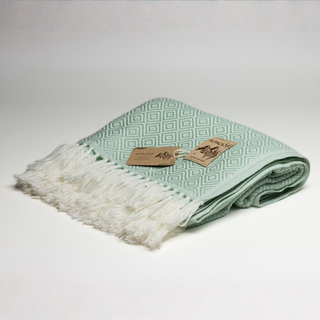 Manta Alpaca Menta 200x140cm