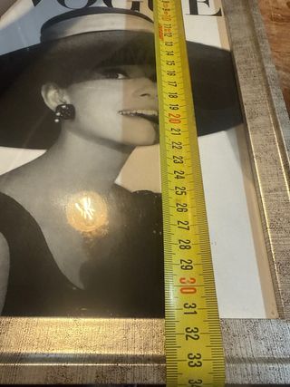Cuadro Vogue Audrey Hepburn