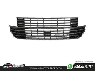 PARRILLA DELANTERA PARA VOLKSWAGEN T6 2019-2021 NEGRO BRILLO