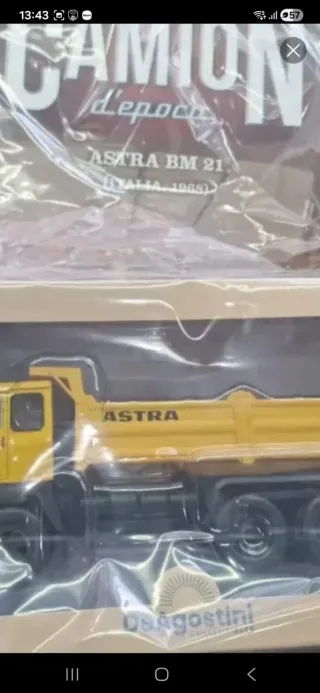 Camion d'epoca ASTRA BM 21 (Italia 1968)