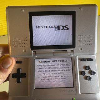 Nintendo DS FAT CLASSIC Silver con accessori