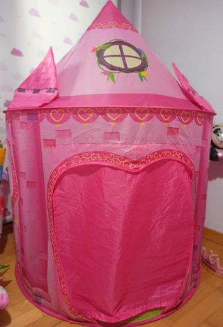 Castillo Princesas Tela Niña