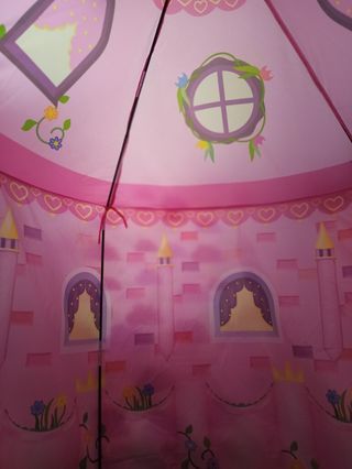 Castillo Princesas Tela Niña