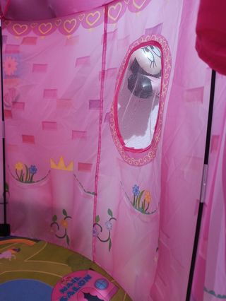 Castillo Princesas Tela Niña