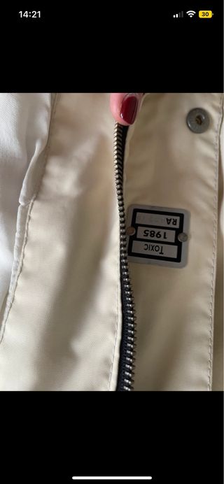 Chaqueta Bomber Belstaff Beige modelo toxic