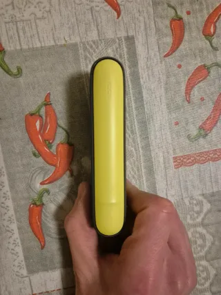 Diffusore profumo grigio e giallo